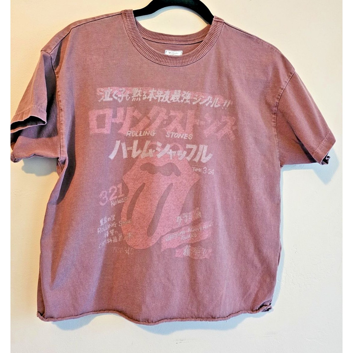 American Eagle Outfitters Tailgate Rolling Stone T-Shirt Unisex Xs Tee Oversize